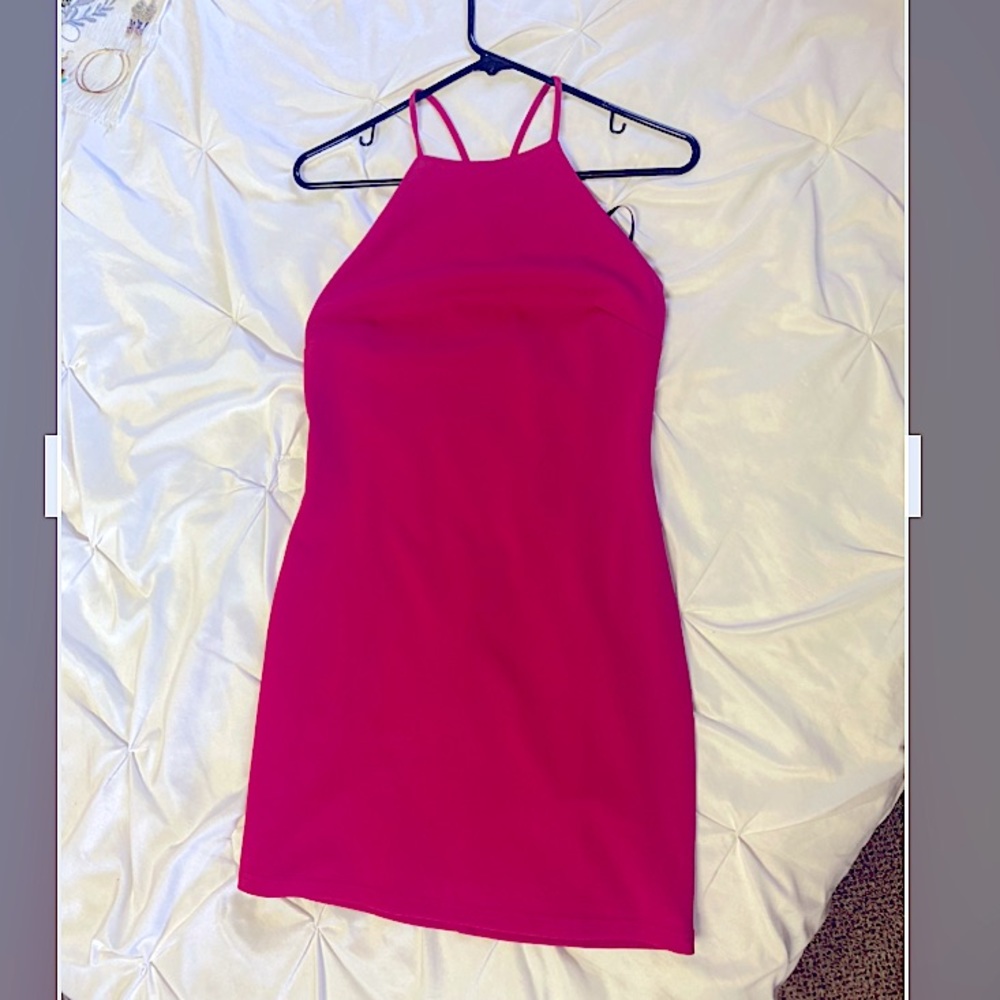 Strappy Open Back Bodycon Dress